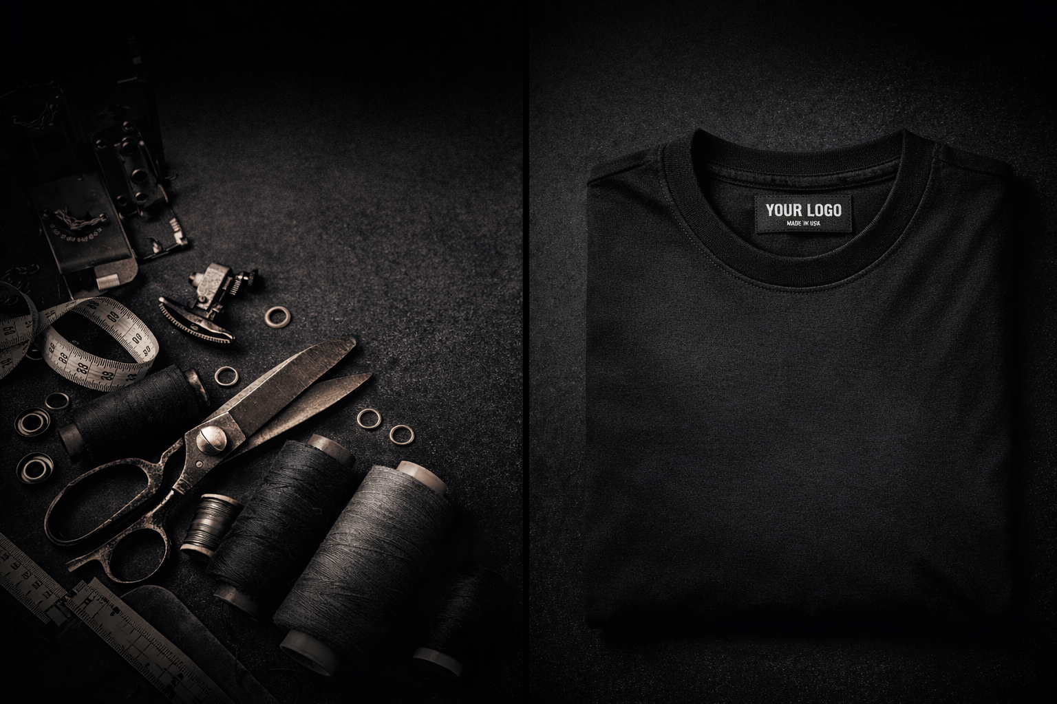 HOPPRLUX custom apparel manufacturing logo